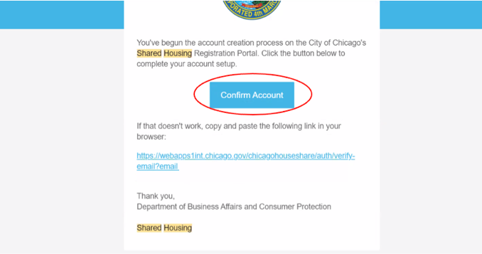 Chicago Shared Housing Registration Portal